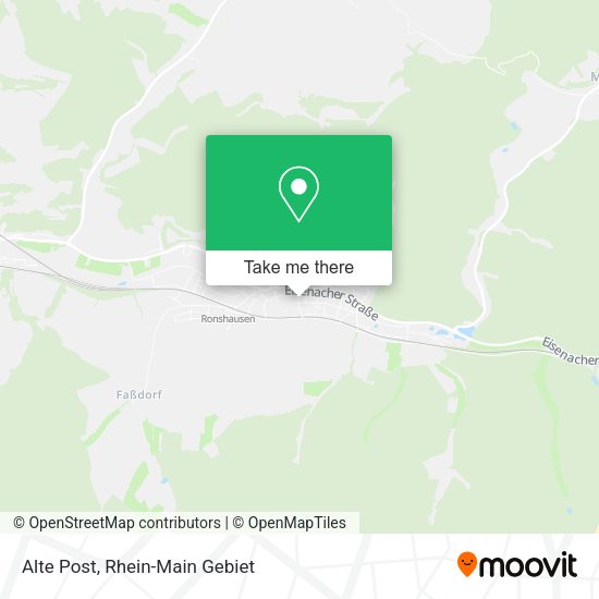Карта Alte Post