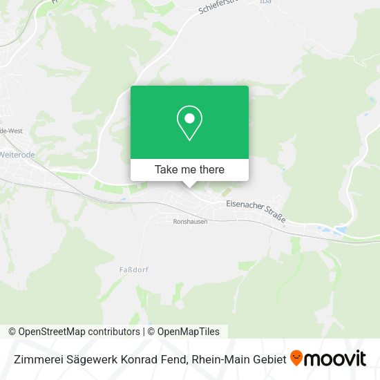 Карта Zimmerei Sägewerk Konrad Fend