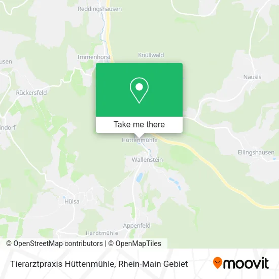 Карта Tierarztpraxis Hüttenmühle