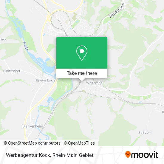 Карта Werbeagentur Köck
