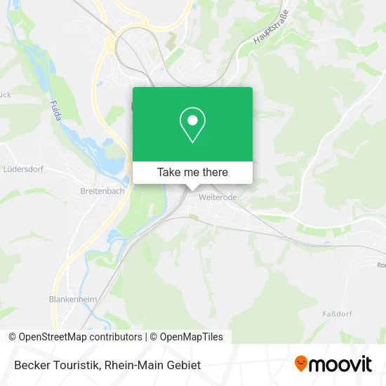 Карта Becker Touristik
