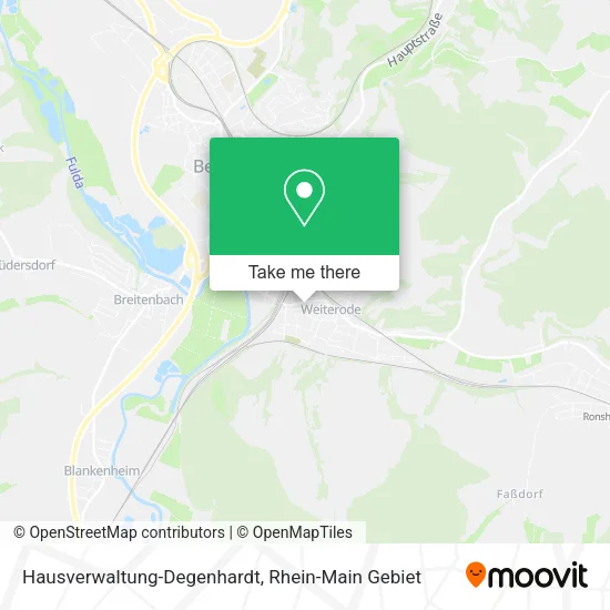 Карта Hausverwaltung-Degenhardt