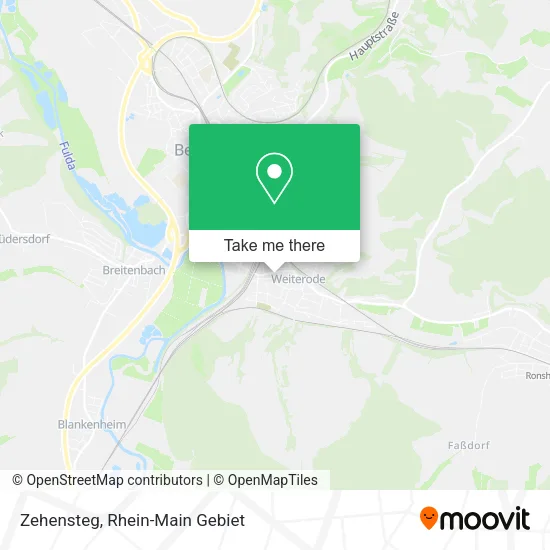 Карта Zehensteg