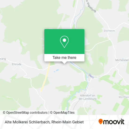 Карта Alte Molkerei Schlierbach