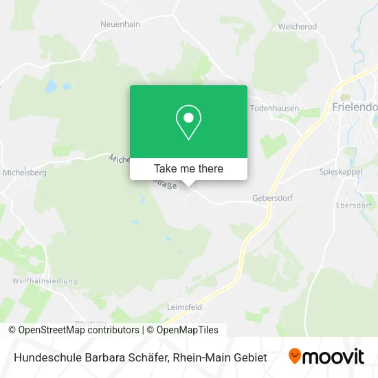 Карта Hundeschule Barbara Schäfer