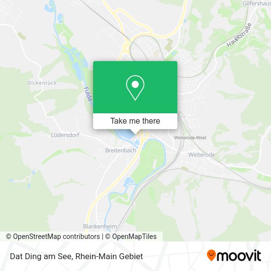 Карта Dat Ding am See