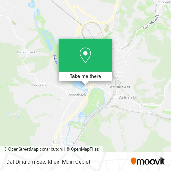 Карта Dat Ding am See