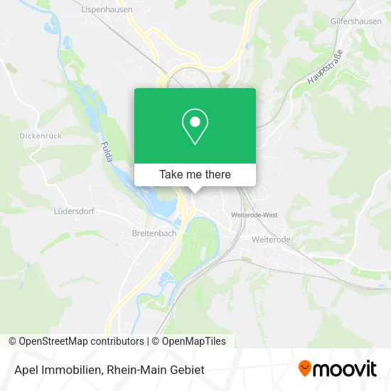 Карта Apel Immobilien