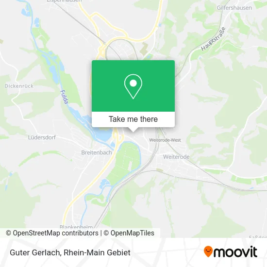Карта Guter Gerlach