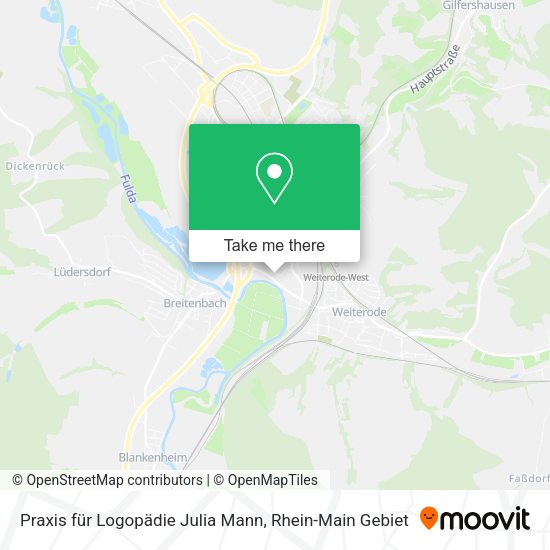 Карта Praxis für Logopädie Julia Mann