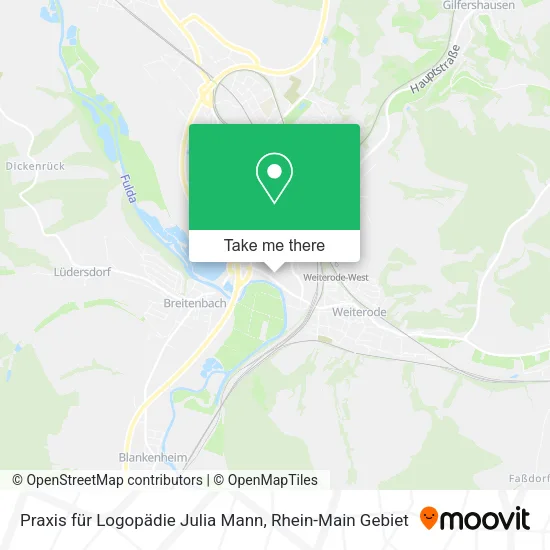 Карта Praxis für Logopädie Julia Mann