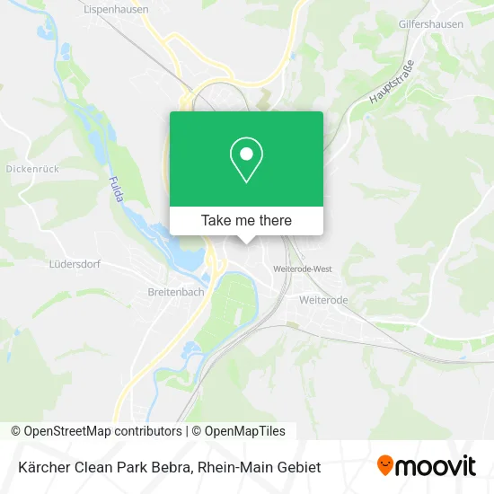 Карта Kärcher Clean Park Bebra