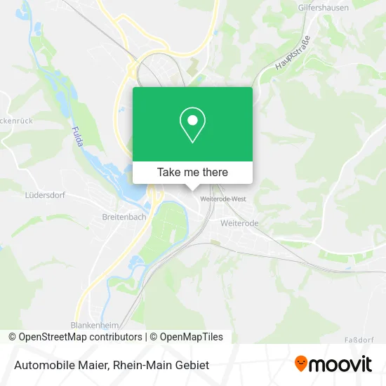 Карта Automobile Maier