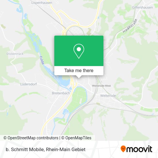 Карта b. Schmitt Mobile