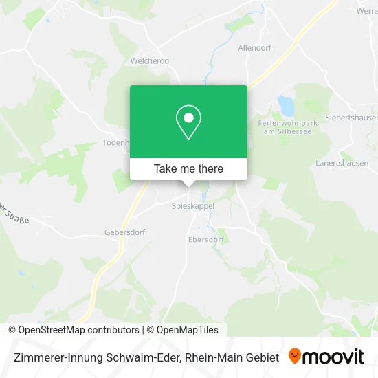 Карта Zimmerer-Innung Schwalm-Eder