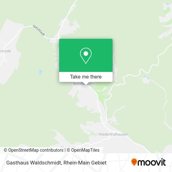 Карта Gasthaus Waldschmidt