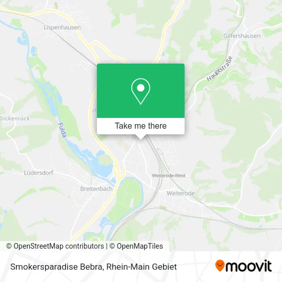 Карта Smokersparadise Bebra