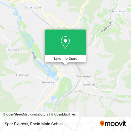 Карта Spar Express