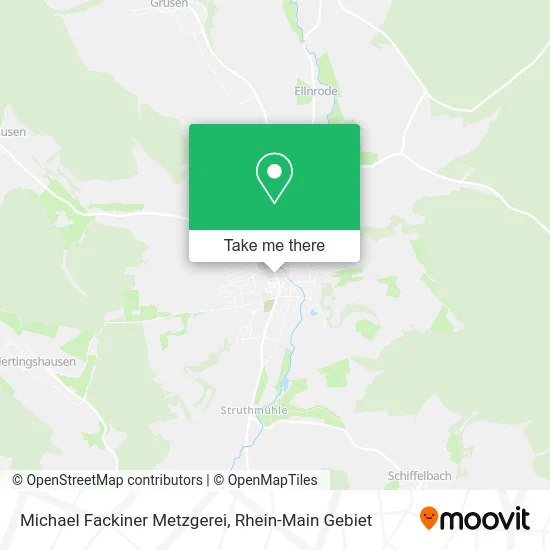 Карта Michael Fackiner Metzgerei