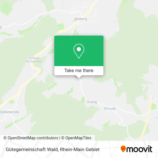 Карта Gütegemeinschaft Wald