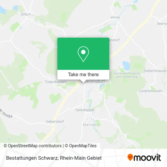 Карта Bestattungen Schwarz