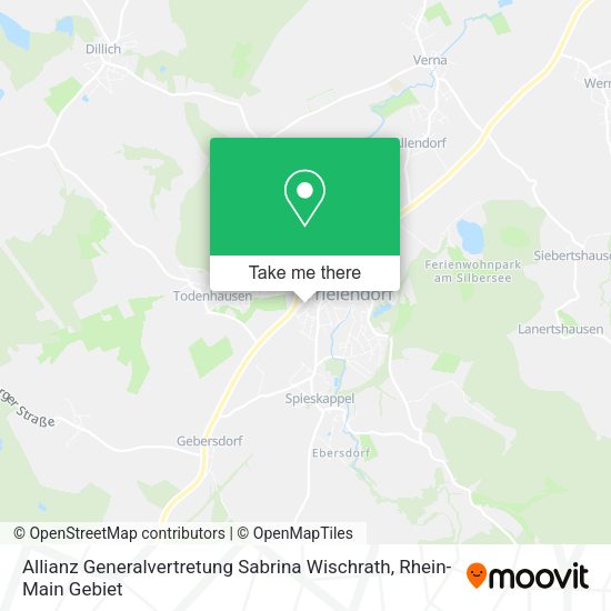 Карта Allianz Generalvertretung Sabrina Wischrath