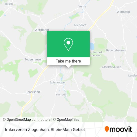 Карта Imkerverein Ziegenhain