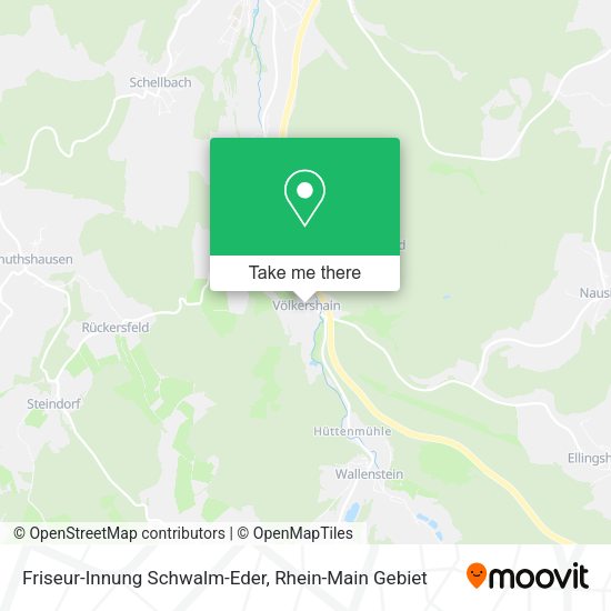 Карта Friseur-Innung Schwalm-Eder