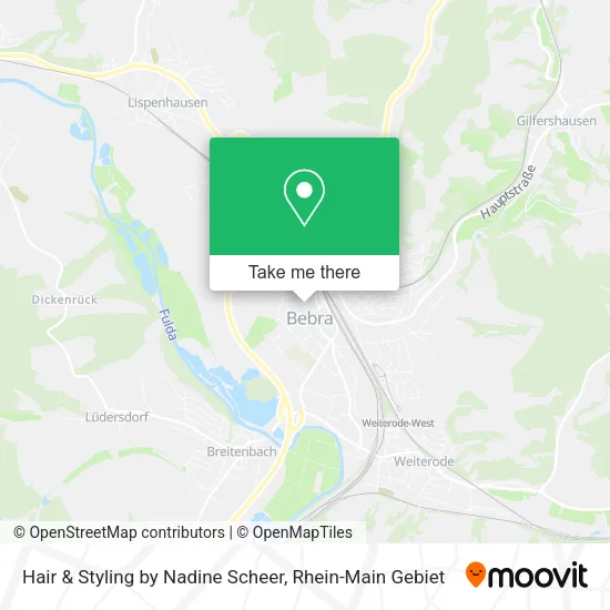 Карта Hair & Styling by Nadine Scheer