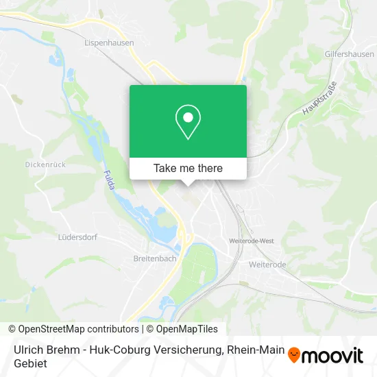 Карта Ulrich Brehm - Huk-Coburg Versicherung