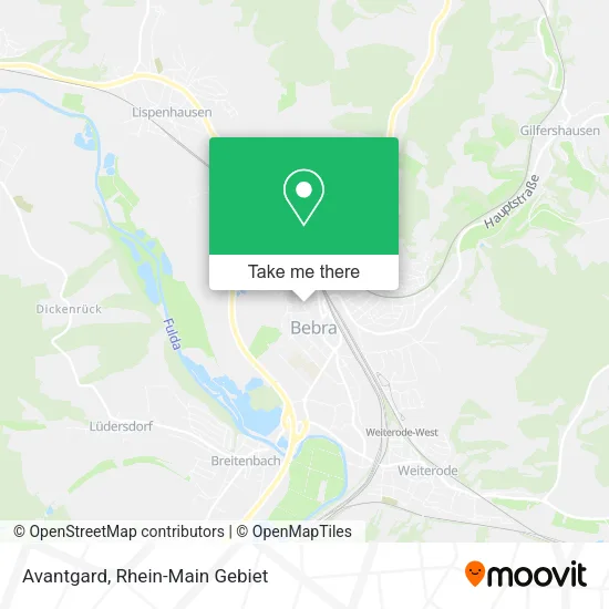 Карта Avantgard