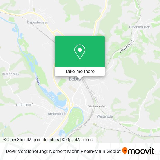 Карта Devk Versicherung: Norbert Mohr