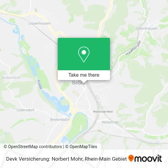 Карта Devk Versicherung: Norbert Mohr