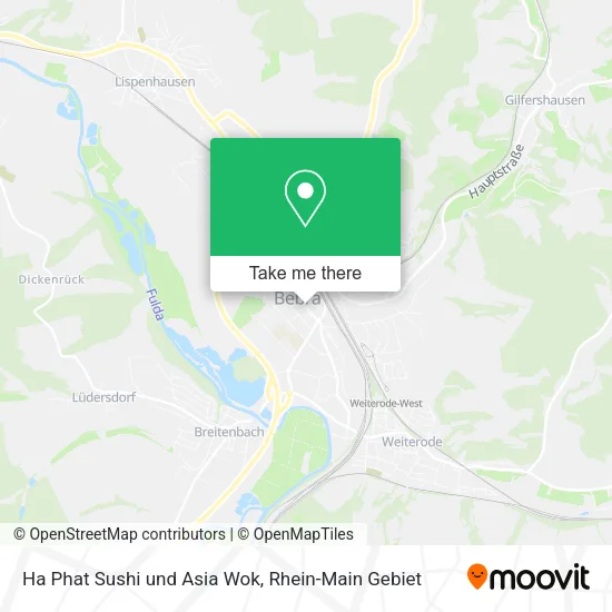 Карта Ha Phat Sushi und Asia Wok