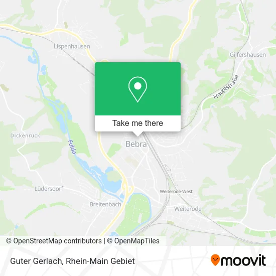 Карта Guter Gerlach