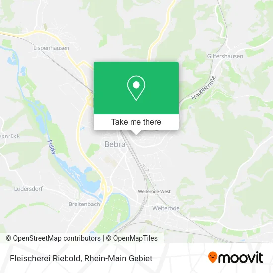 Карта Fleischerei Riebold