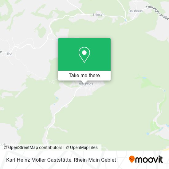 Карта Karl-Heinz Möller Gaststätte