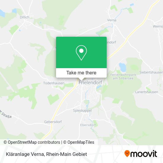 Карта Kläranlage Verna