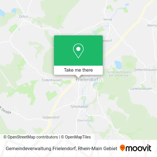 Карта Gemeindeverwaltung Frielendorf