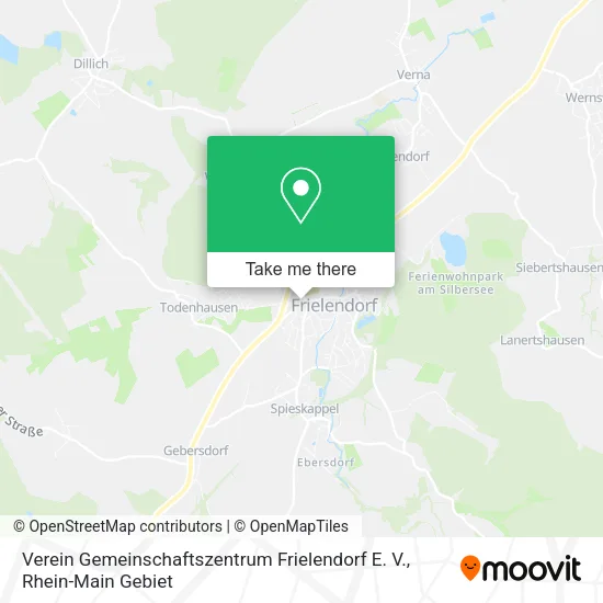 Карта Verein Gemeinschaftszentrum Frielendorf E. V.