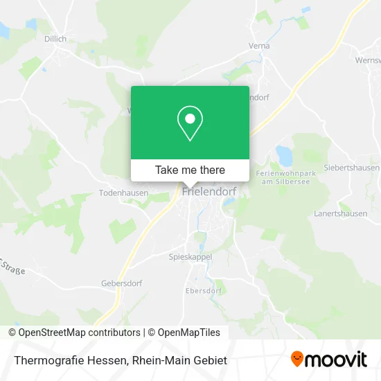 Карта Thermografie Hessen