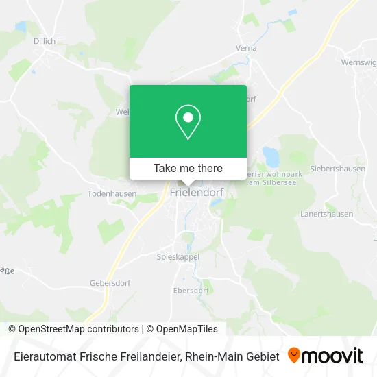 Карта Eierautomat Frische Freilandeier