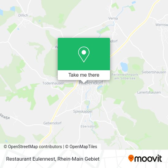 Карта Restaurant Eulennest