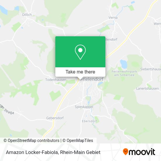 Карта Amazon Locker-Fabiola
