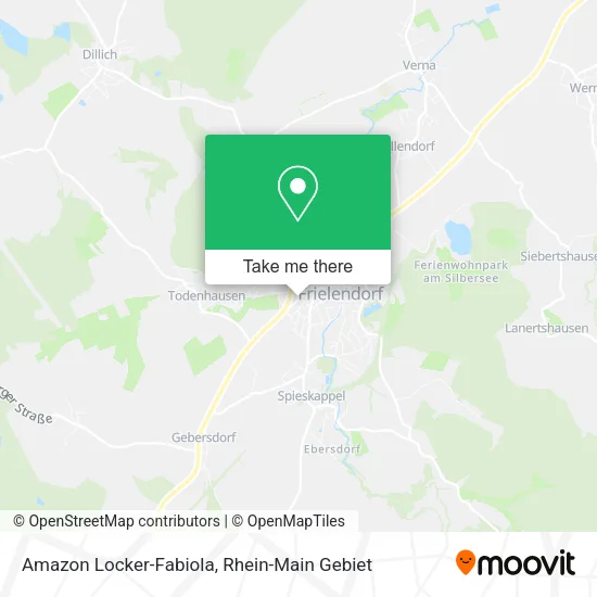 Карта Amazon Locker-Fabiola