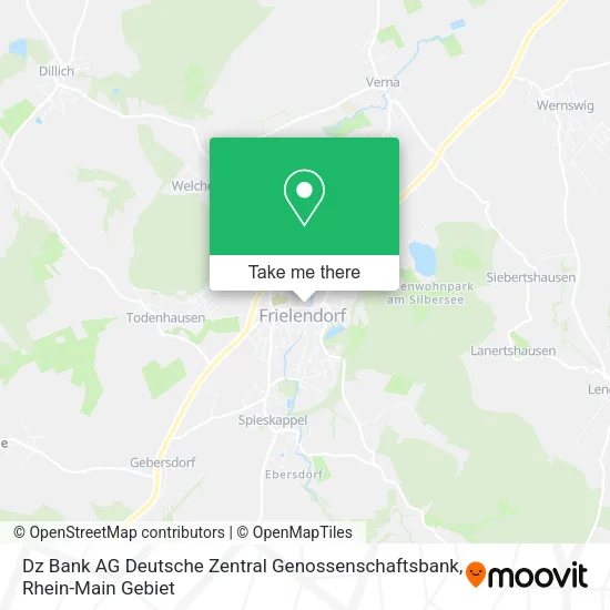 Карта Dz Bank AG Deutsche Zentral Genossenschaftsbank