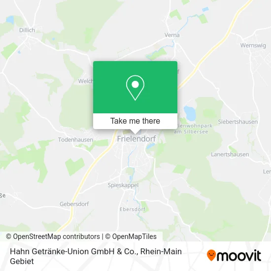 Карта Hahn Getränke-Union GmbH & Co.
