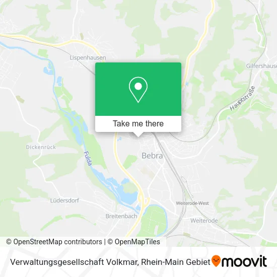 Карта Verwaltungsgesellschaft Volkmar