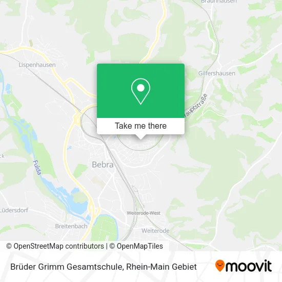 Карта Brüder Grimm Gesamtschule