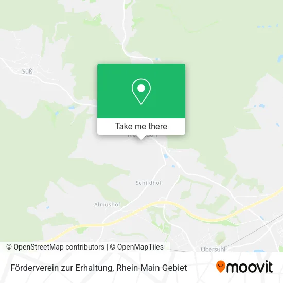 Карта Förderverein zur Erhaltung